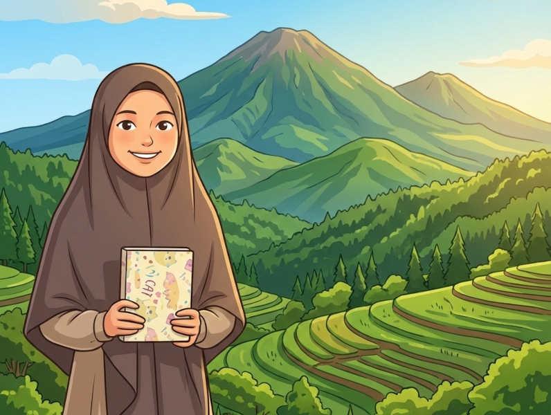 Birrul Walidain Berbuah Manis, Khonsa Asal Klaten Sempurnakan 10 Juz Al-Quran dengan Predikat Mumtaz