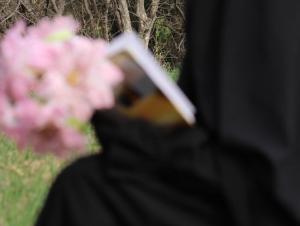 santriwati baca kitab